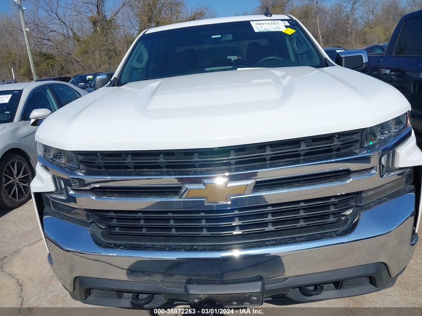 2020 CHEVROLET SILVERADO 1500 4WD  SHORT BED LT - 1GCUYDED0LZ267538