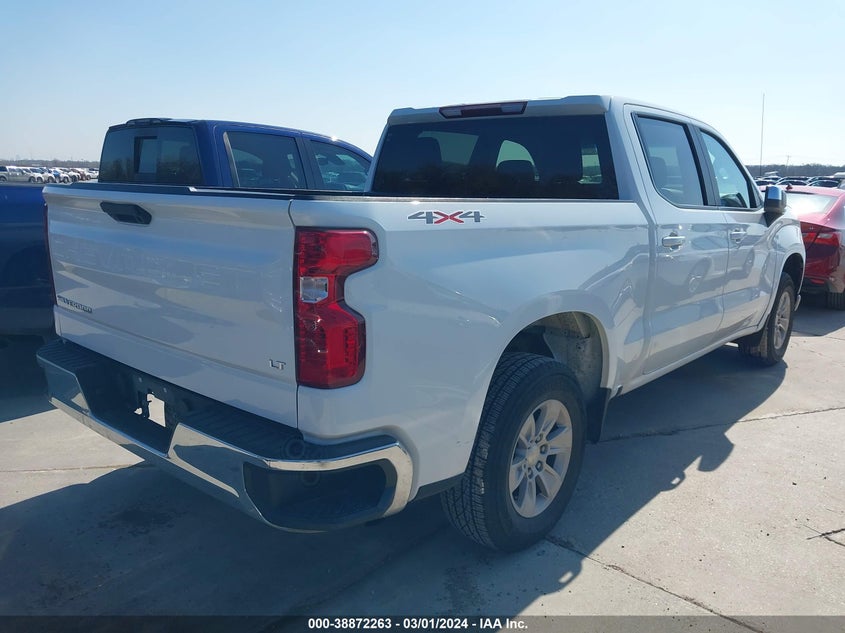 2020 CHEVROLET SILVERADO 1500 4WD  SHORT BED LT - 1GCUYDED0LZ267538