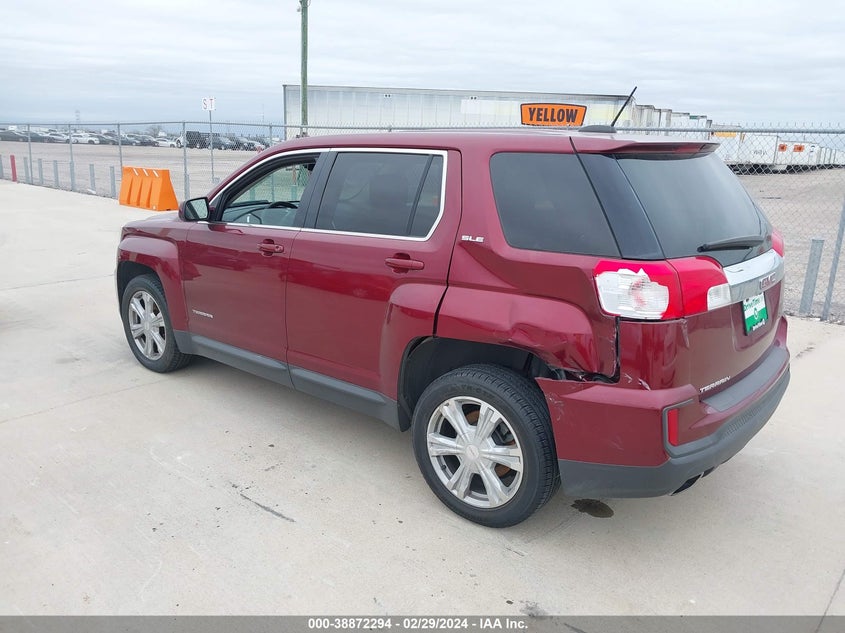 VIN 2GKALMEKXH6167275 2017 GMC TERRAIN SLE-1