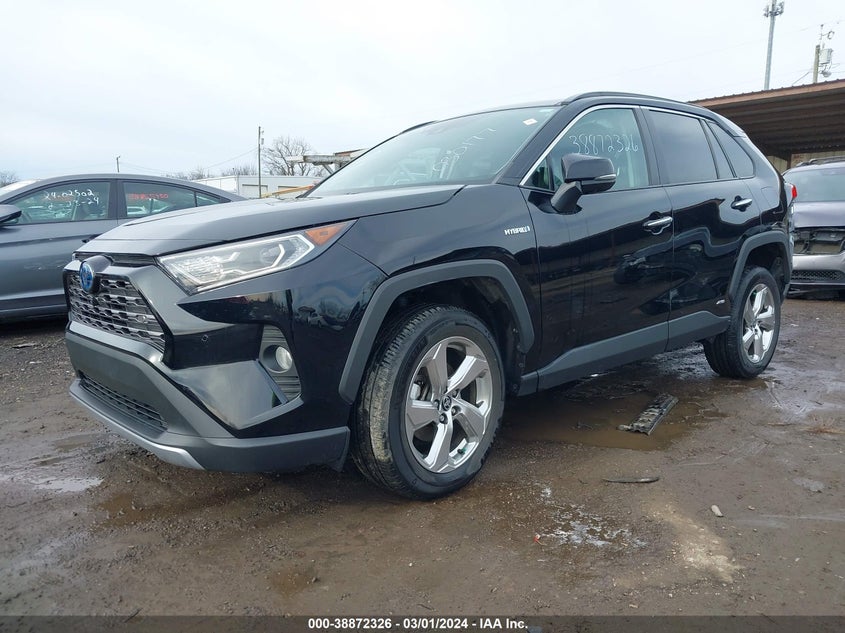 2021 TOYOTA RAV4 LIMITED HYBRID - 4T3D6RFVXMU030177