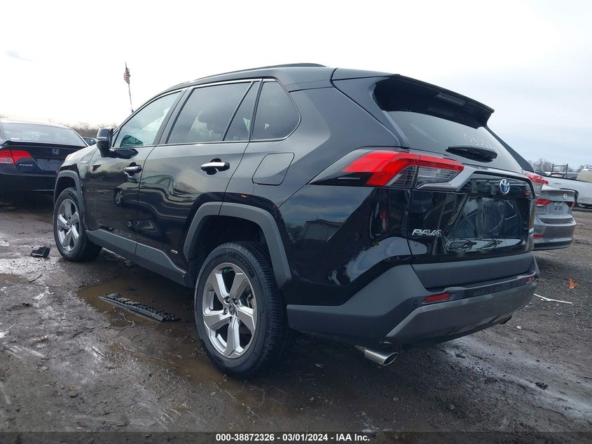 2021 TOYOTA RAV4 LIMITED HYBRID - 4T3D6RFVXMU030177