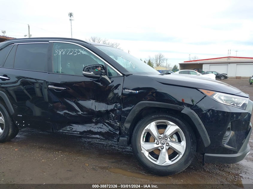 2021 TOYOTA RAV4 LIMITED HYBRID - 4T3D6RFVXMU030177