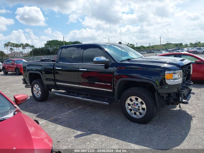 2015 GMC Sierra 2500Hd Denali VIN: 1GT120E80FF118195 Lot: 38872333