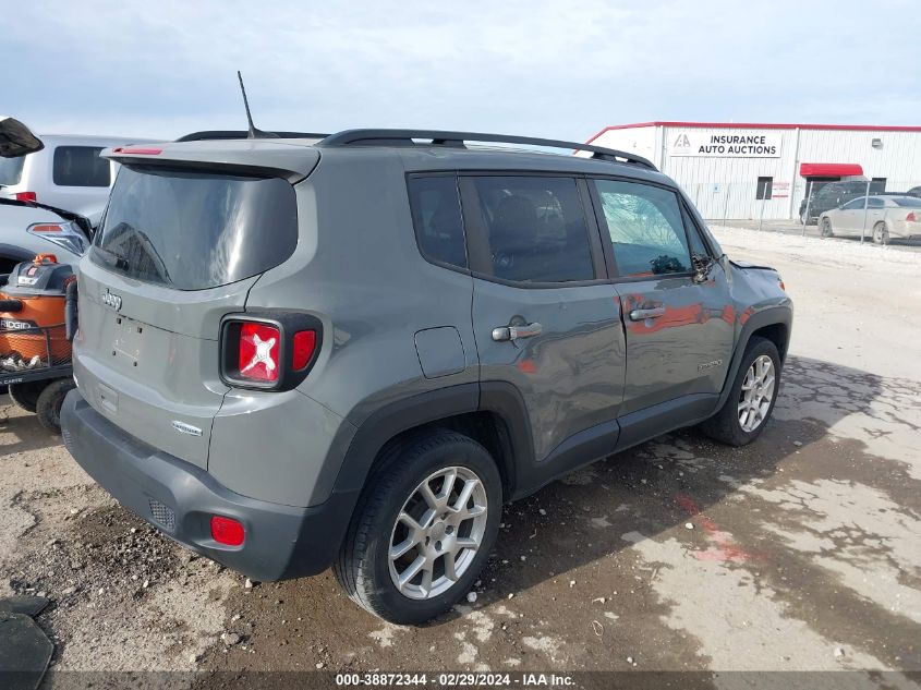 2020 Jeep Renegade Latitude Fwd VIN: ZACNJABB0LPL72084 Lot: 38872344