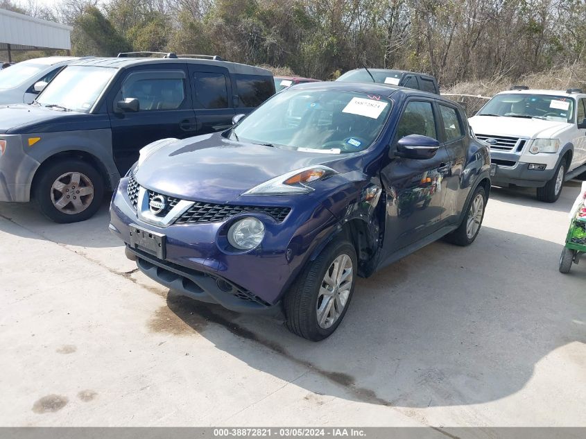 2016 Nissan Juke S VIN: JN8AF5MV6GT655508 Lot: 38872821