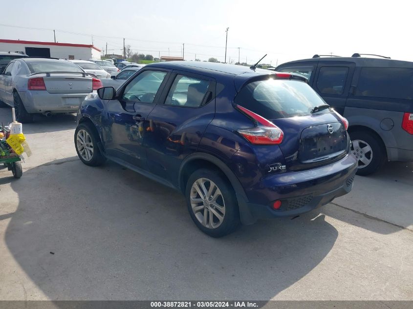 2016 Nissan Juke S VIN: JN8AF5MV6GT655508 Lot: 38872821