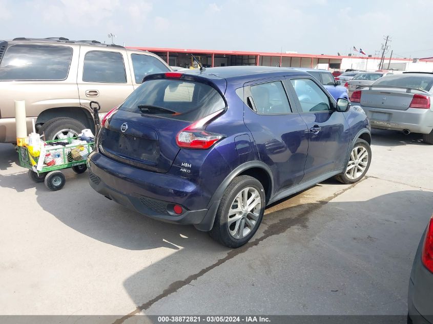 2016 Nissan Juke S VIN: JN8AF5MV6GT655508 Lot: 38872821