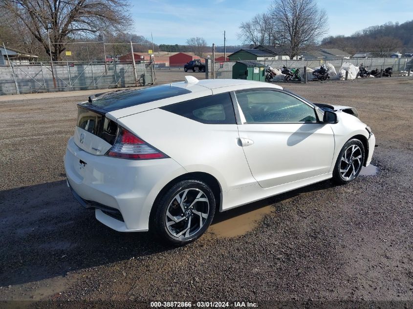 2016 Honda Cr-Z Lx VIN: JHMZF1D44GS000380 Lot: 38872866