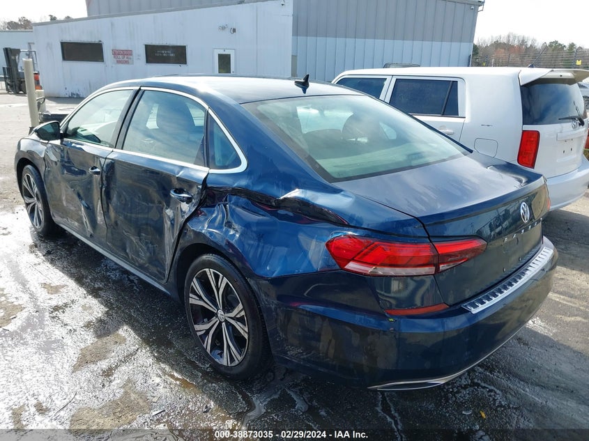 VIN 1VWSA7A34MC003296 2021 VOLKSWAGEN PASSAT 2.0T SE