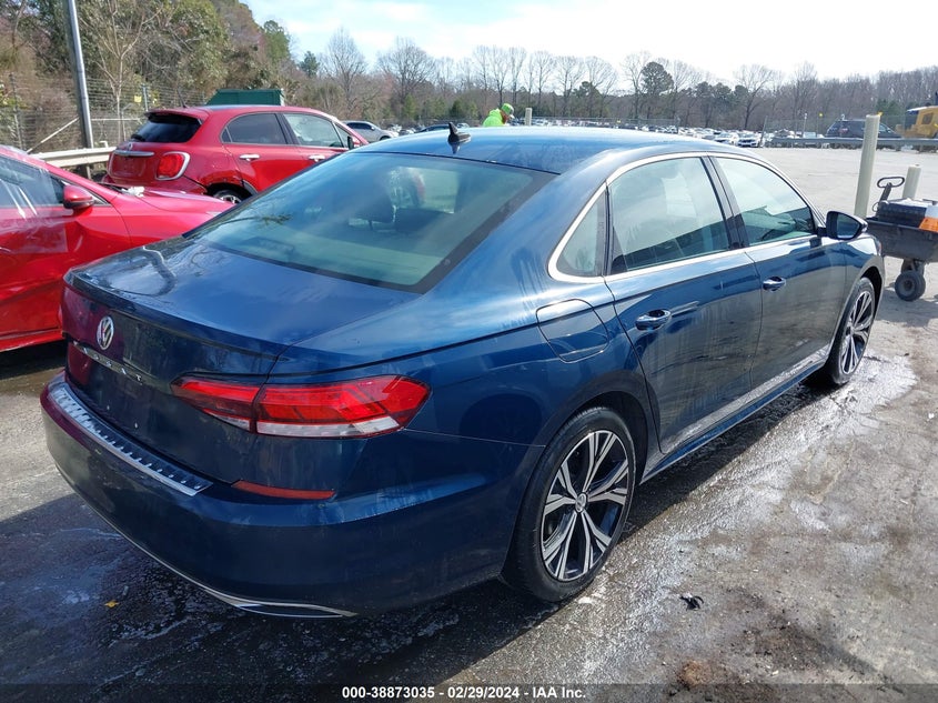 VIN 1VWSA7A34MC003296 2021 VOLKSWAGEN PASSAT 2.0T SE