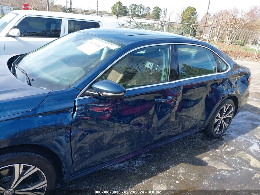 VIN 1VWSA7A34MC003296 2021 VOLKSWAGEN PASSAT 2.0T SE