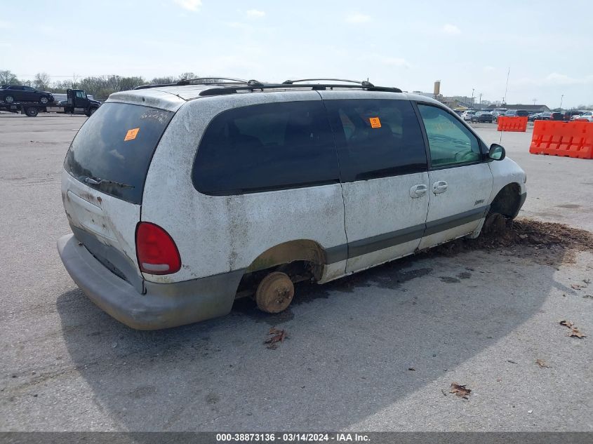 1P4GP44G9WB607998 1998 Plymouth Grand Voyager Se