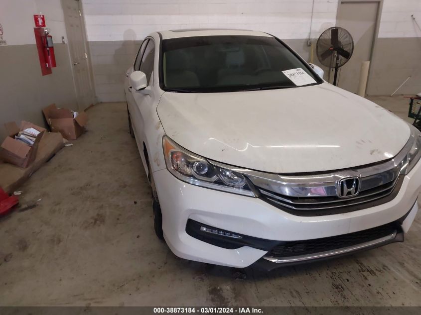 2016 Honda Accord Ex VIN: 1HGCR2F77GA214203 Lot: 38873184