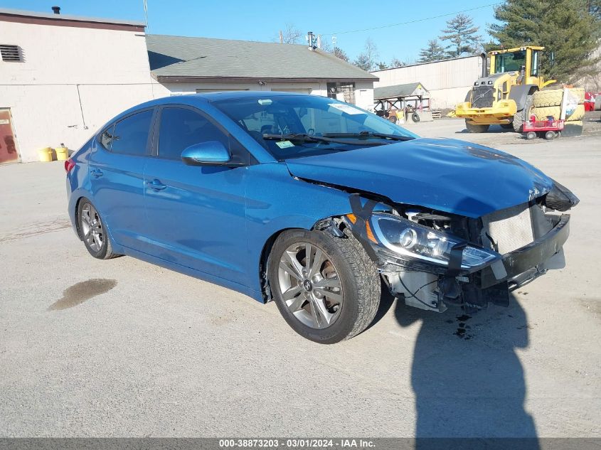 2018 Hyundai Elantra Value Edition VIN: 5NPD84LFXJH391227 Lot: 38873203