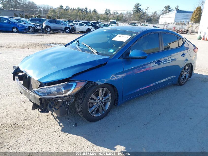 2018 Hyundai Elantra Value Edition VIN: 5NPD84LFXJH391227 Lot: 38873203