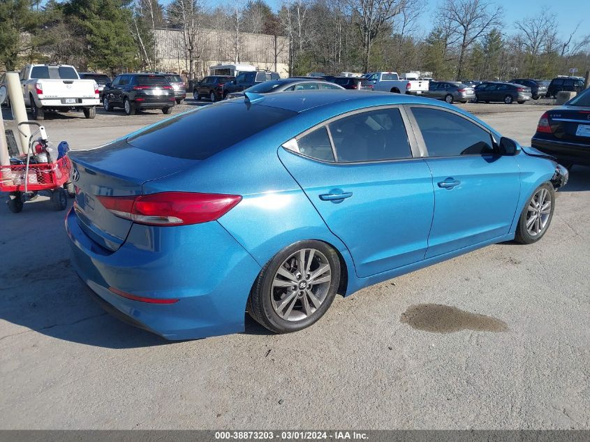 2018 Hyundai Elantra Value Edition VIN: 5NPD84LFXJH391227 Lot: 38873203