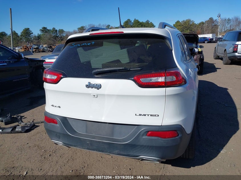 2016 JEEP CHEROKEE LIMITED - 1C4PJMDS8GW139699
