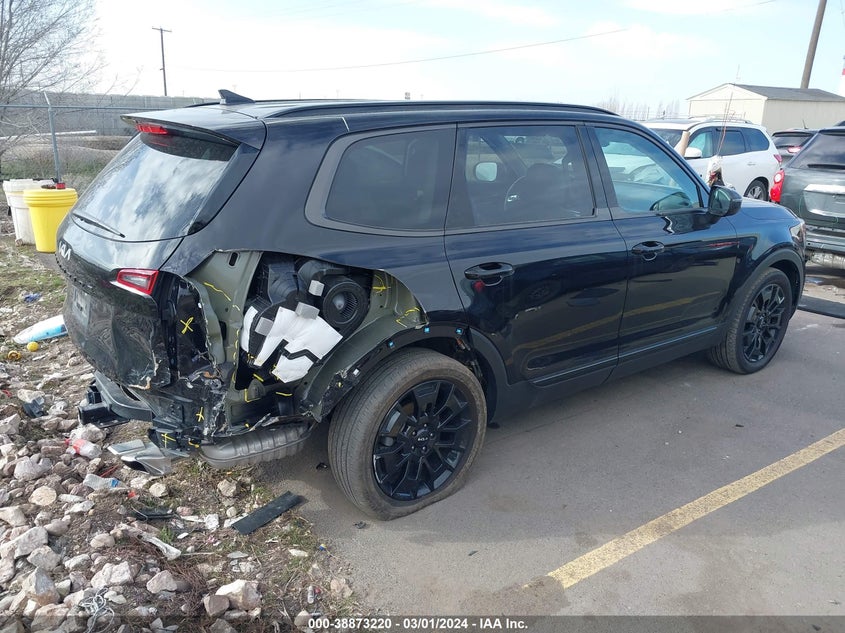 2022 Kia Telluride Ex VIN: 5XYP3DHC5NG219212 Lot: 38873220