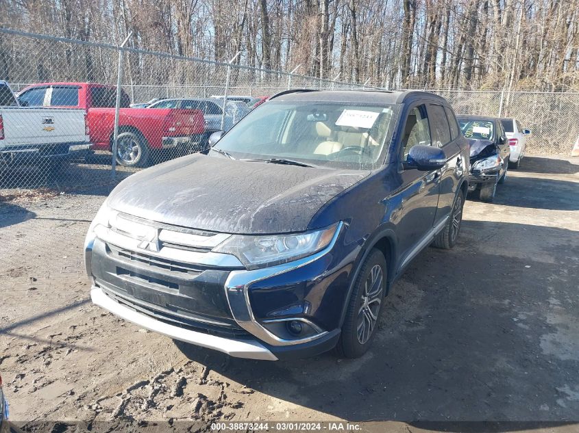 2016 Mitsubishi Outlander Es/Se/Sel VIN: JA4AZ3A35GZ010267 Lot: 38873244