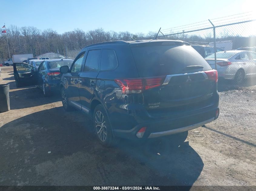 2016 Mitsubishi Outlander Es/Se/Sel VIN: JA4AZ3A35GZ010267 Lot: 38873244