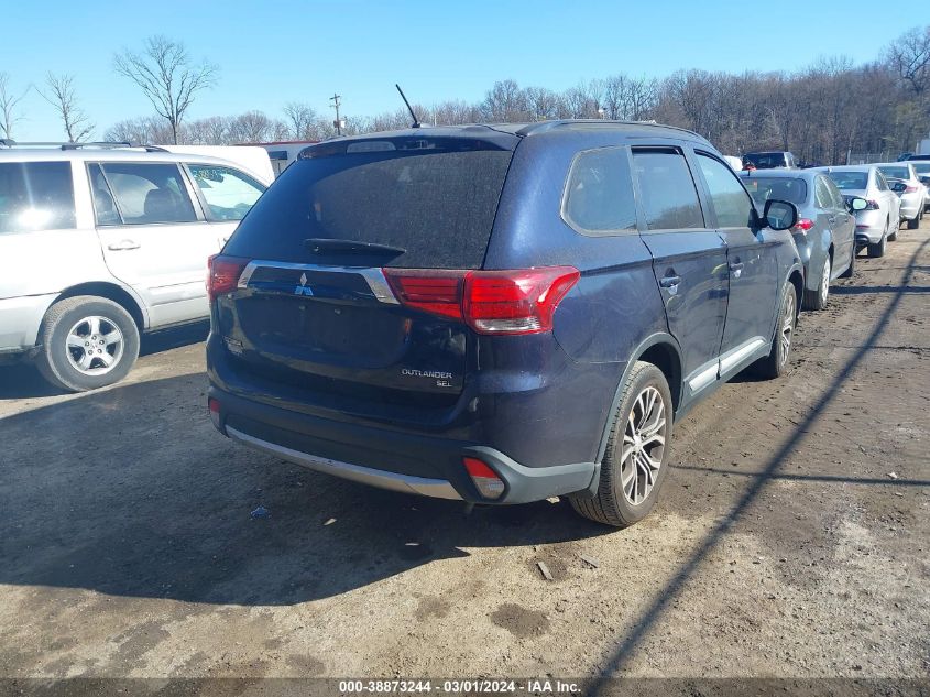 2016 Mitsubishi Outlander Es/Se/Sel VIN: JA4AZ3A35GZ010267 Lot: 38873244