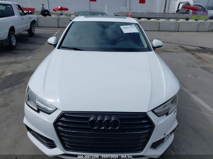 2017 Audi A4 2.0T Season Of Audi Ultra Premium VIN: WAUKMAF49HN055832 Lot: 38873250