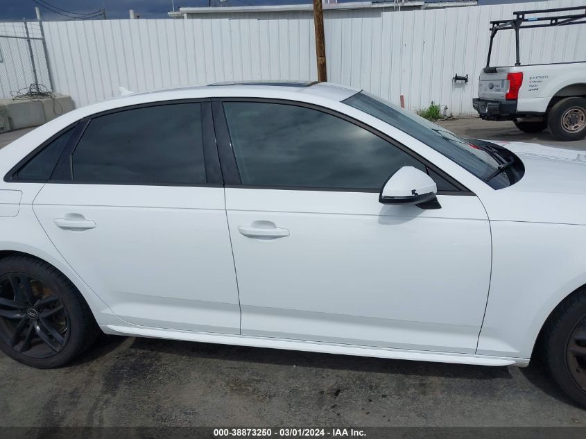 2017 Audi A4 2.0T Season Of Audi Ultra Premium VIN: WAUKMAF49HN055832 Lot: 38873250