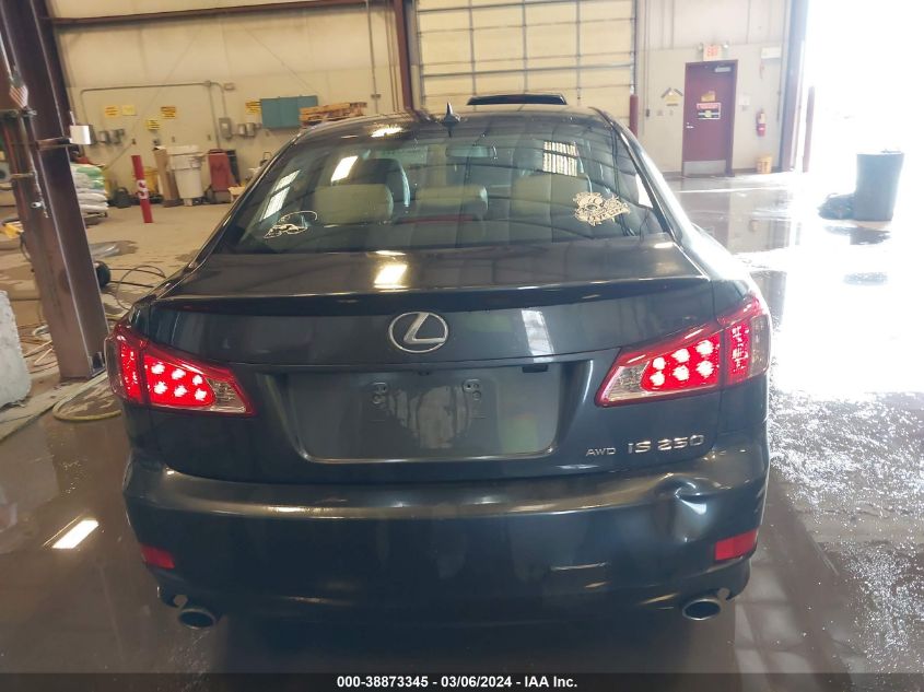 2011 Lexus Is 250 VIN: JTHCF5C26B5051447 Lot: 38873345