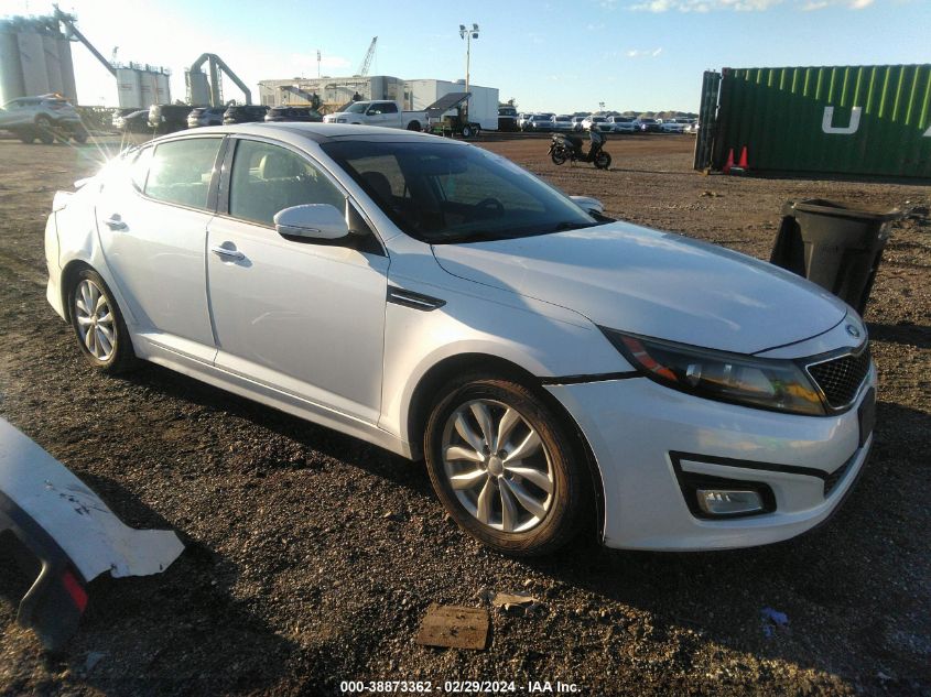 2014 Kia Optima Ex VIN: 5XXGN4A73EG344835 Lot: 38873362