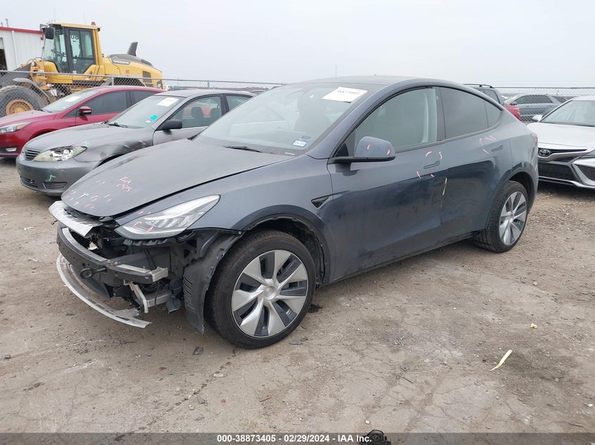 VIN 7SAYGDEE9PA090822 2023 TESLA MODEL Y AWD/LONG RANGE DUAL MOTOR ALL-WHEEL DRIVE