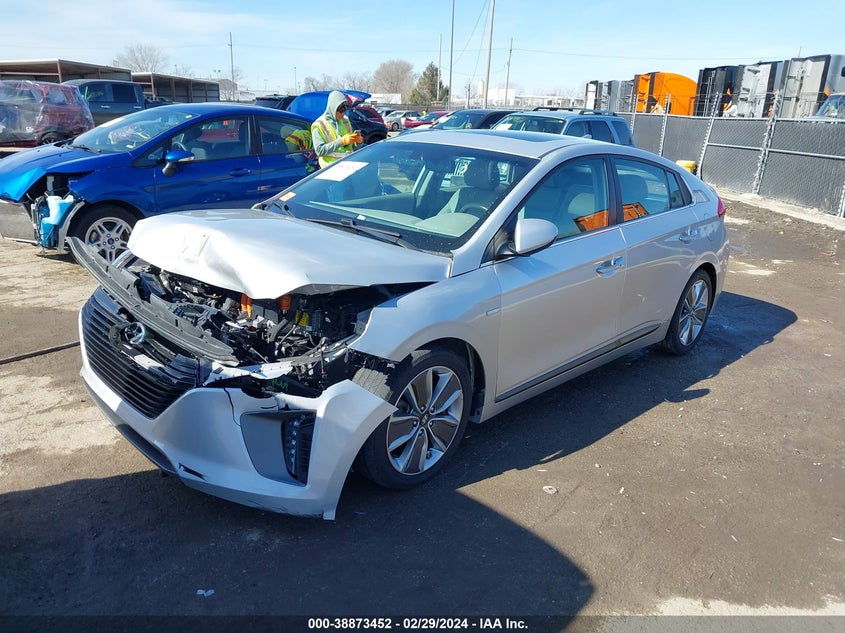 2017 Hyundai Ioniq Hybrid Limited VIN: KMHC85LC3HU023362 Lot: 38873452