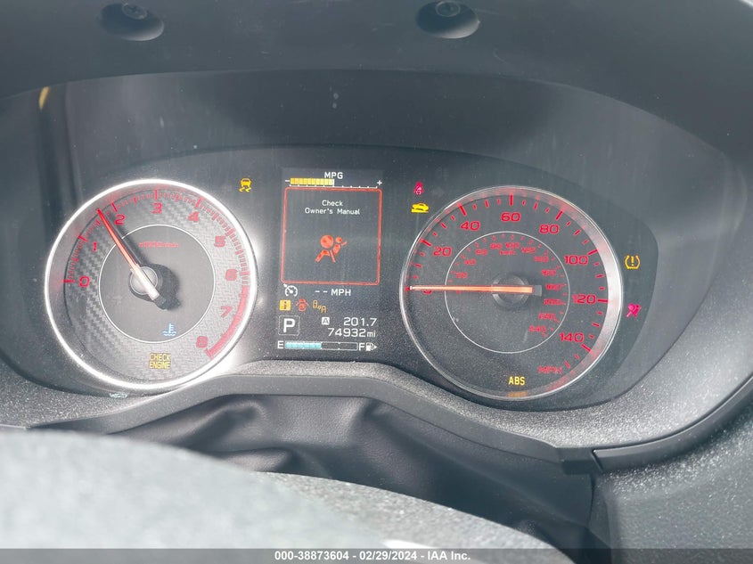 2017 SUBARU IMPREZA 2.0I SPORT - 4S3GTAL6XH3702090