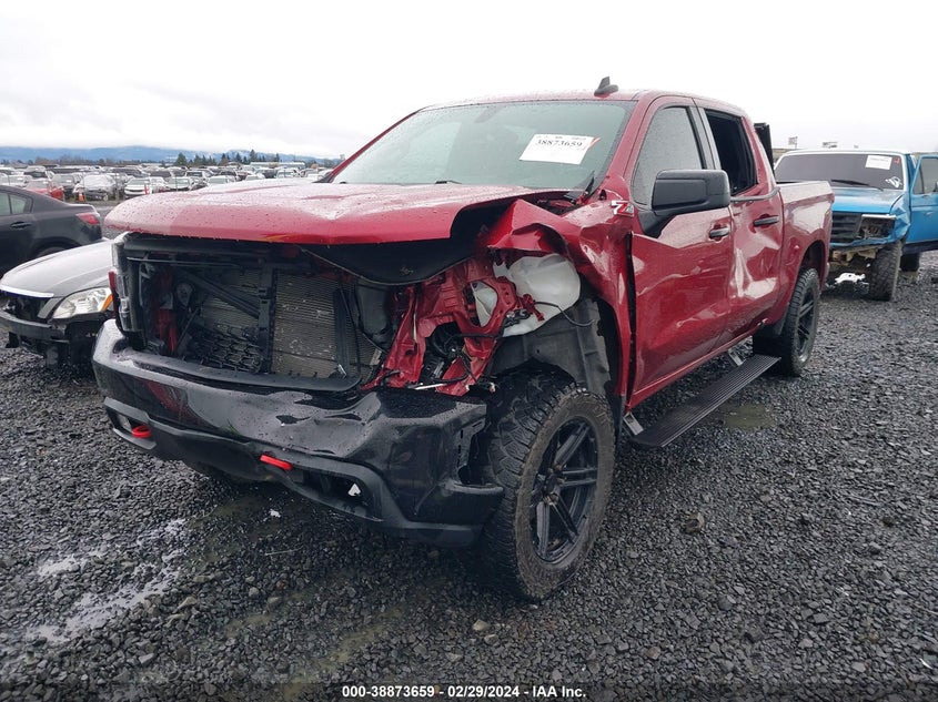 2020 CHEVROLET SILVERADO 1500 4WD  SHORT BED LT TRAIL BOSS - 1GCPYFED1LZ263636