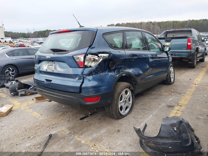 VIN 1FMCU0F72JUC54823 2018 FORD ESCAPE S