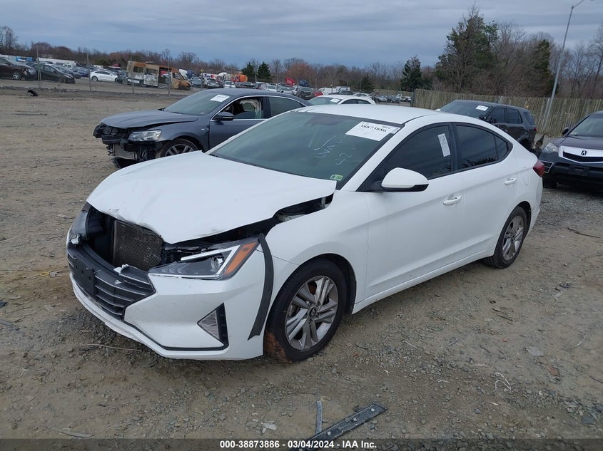 VIN 5NPD84LF2KH429552 2019 HYUNDAI ELANTRA SEL