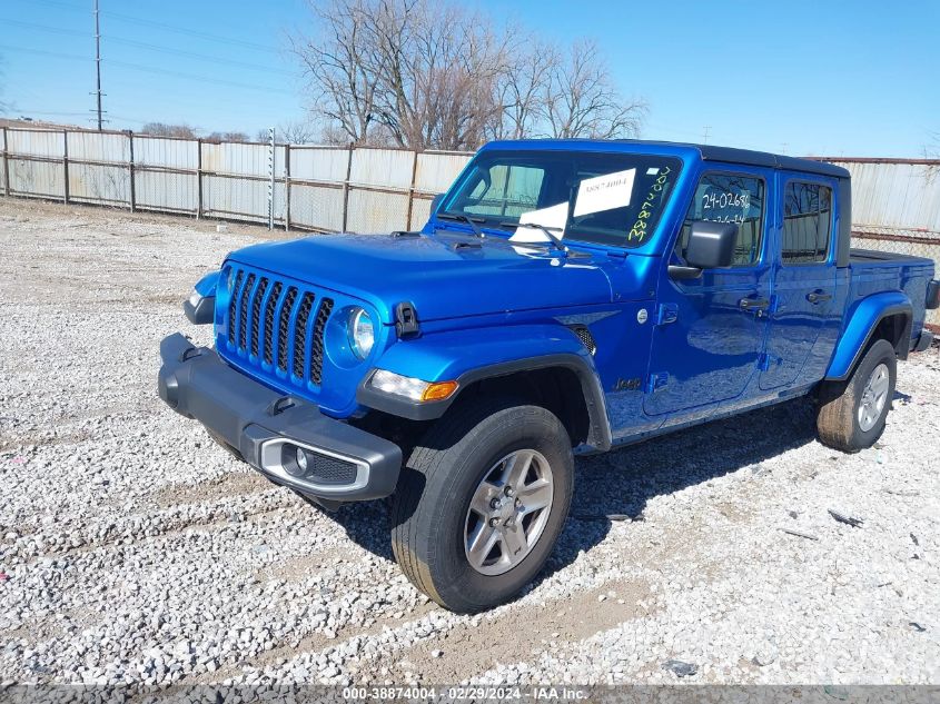 2020 Jeep Gladiator Sport S 4X4 VIN: 1C6HJTAG7LL207265 Lot: 38874004