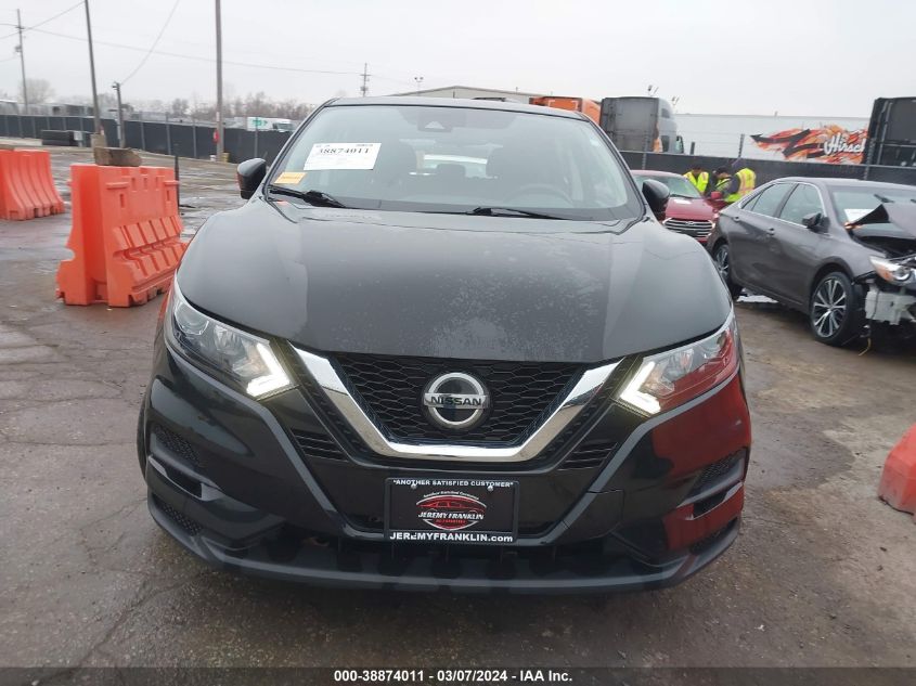 2021 Nissan Rogue Sport S Awd Xtronic Cvt VIN: JN1BJ1AW2MW661291 Lot: 38874011