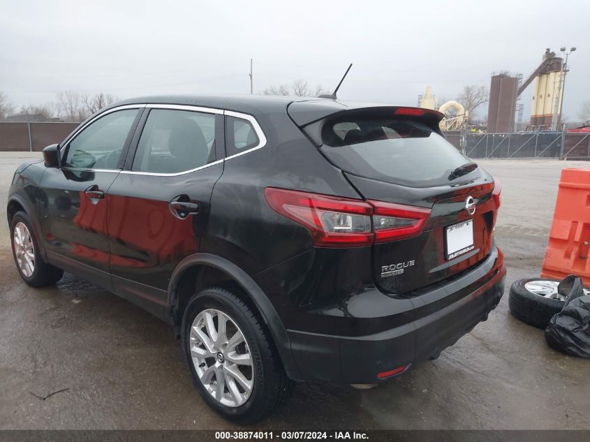 2021 Nissan Rogue Sport S Awd Xtronic Cvt VIN: JN1BJ1AW2MW661291 Lot: 38874011