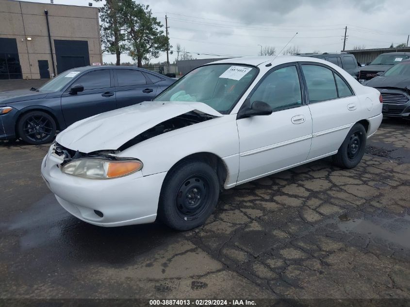 1997 Mercury Tracer Ls VIN: 1MELM13P7VW609007 Lot: 38874013