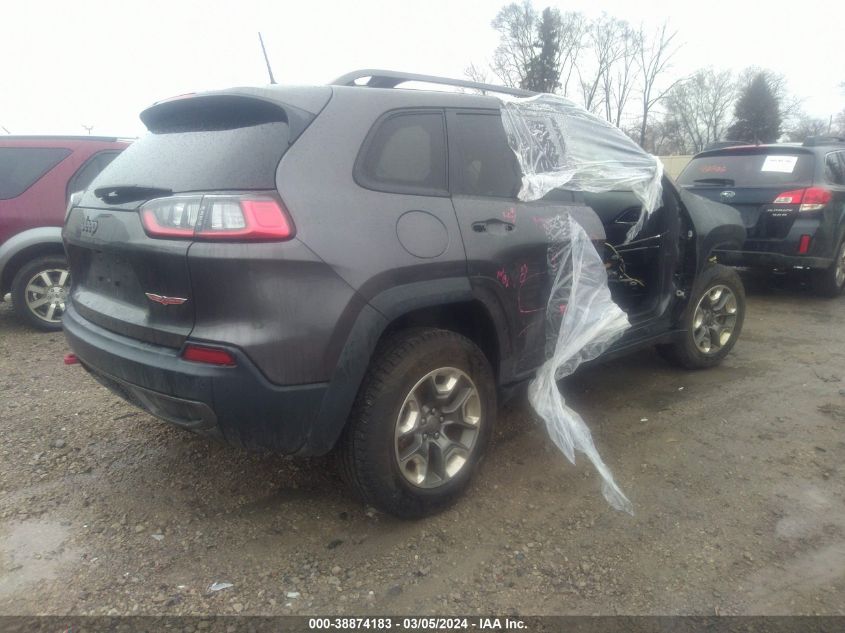 2019 Jeep Cherokee Trailhawk 4X4 VIN: 1C4PJMBX7KD185947 Lot: 38874183