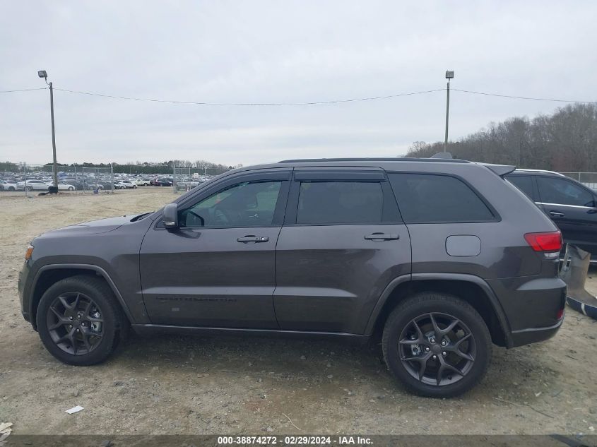 2021 Jeep Grand Cherokee 80Th Anniversary 4X4 VIN: 1C4RJFBG5MC857727 Lot: 38874272