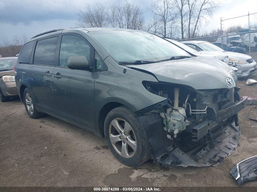 2013 Toyota Sienna Le V6 8 Passenger VIN: 5TDKK3DC6DS405369 Lot: 38874288