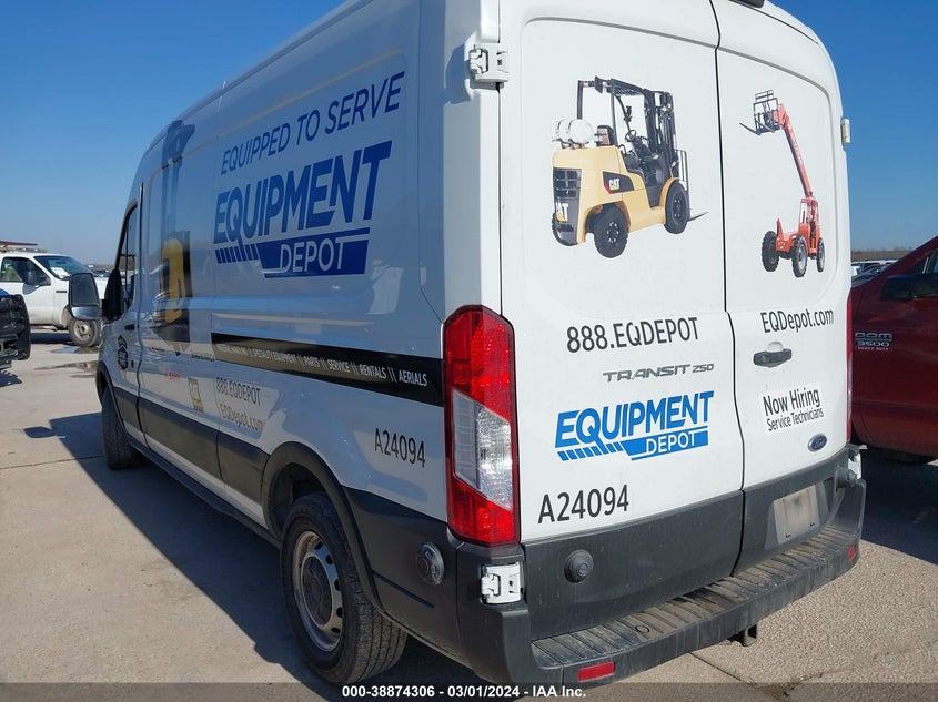 VIN 1FTYR2CM7KKA24094 2019 FORD TRANSIT-250 T-250