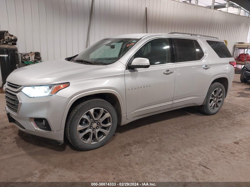 2021 CHEVROLET TRAVERSE AWD PREMIER - 1GNEVKKW3MJ240493