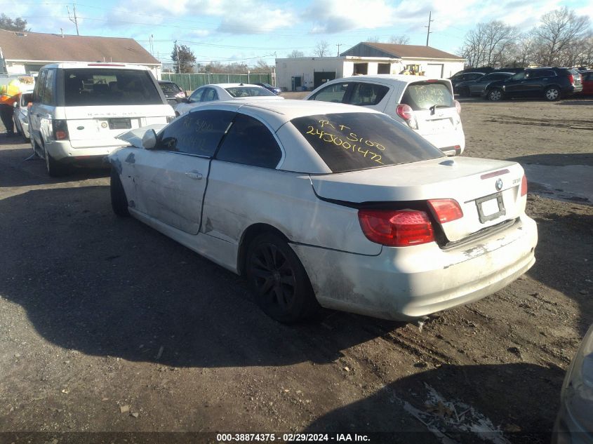 2011 BMW 328I VIN: WBADW3C5XBE537857 Lot: 38874375