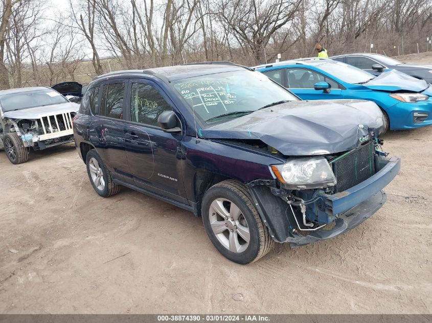 2016 Jeep Compass Sport VIN: 1C4NJDBB4GD741649 Lot: 38874390