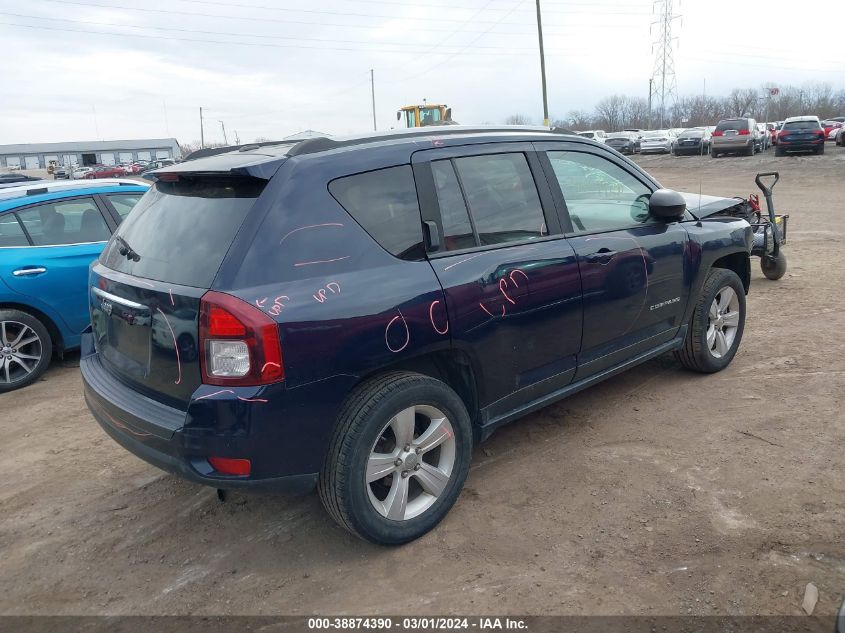 2016 Jeep Compass Sport VIN: 1C4NJDBB4GD741649 Lot: 38874390