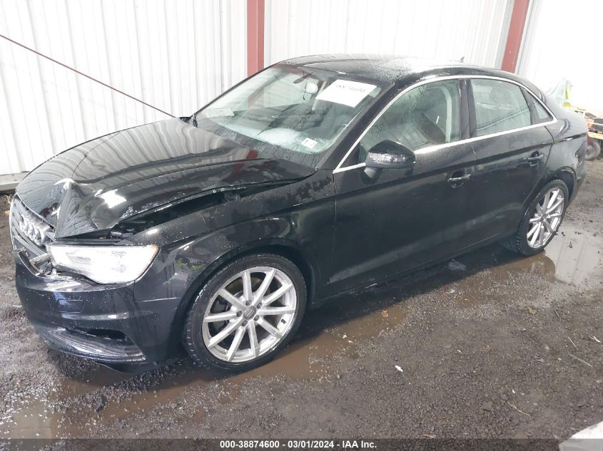 2015 Audi A3 1.8T Premium VIN: WAUACGFF8F1001011 Lot: 38874600