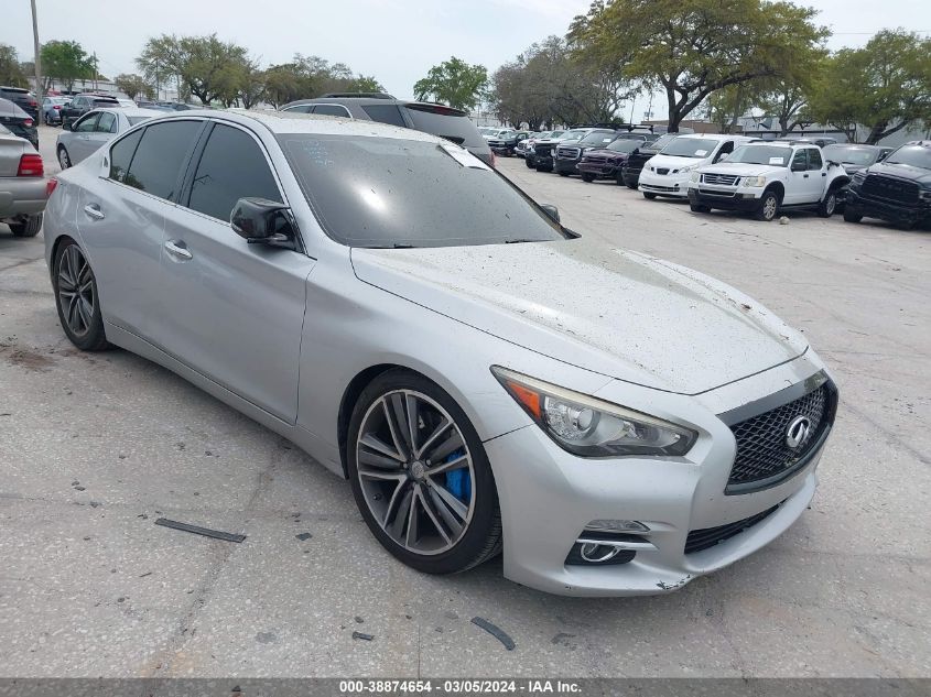 2014 Infiniti Q50 Premium VIN: JN1BV7AP4EM692135 Lot: 38874654