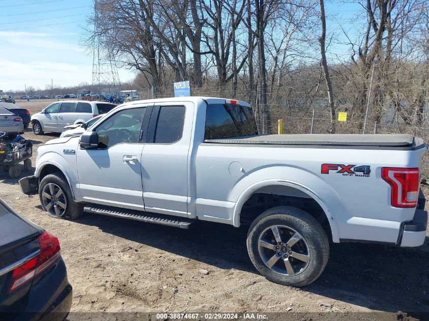 2017 Ford F-150 Xlt VIN: 1FTFX1EF5HFC65336 Lot: 38874667